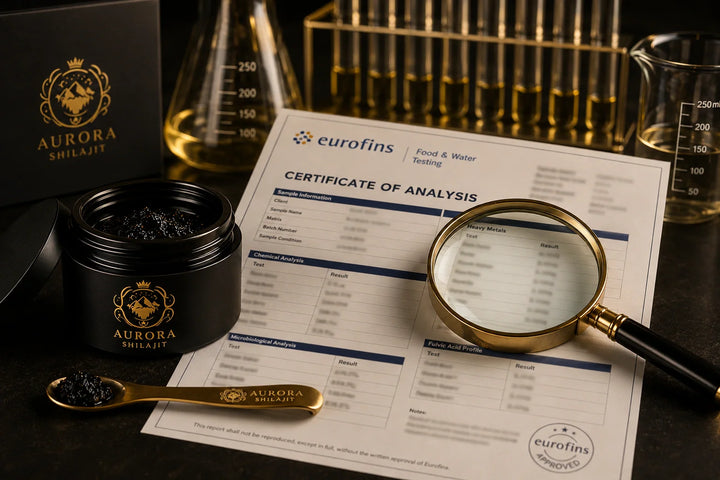 Cómo Leer un Informe de Laboratorio de Shilajit